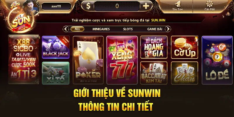 Giới thiệu về Sunwin - Thông tin chi tiết 